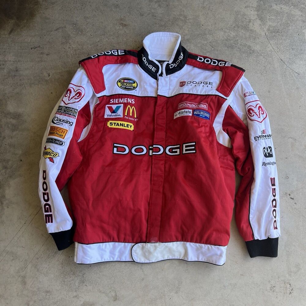 VTG Chase Authentics Kasey Kahne Dodge Dealers NASCAR racing jacket**